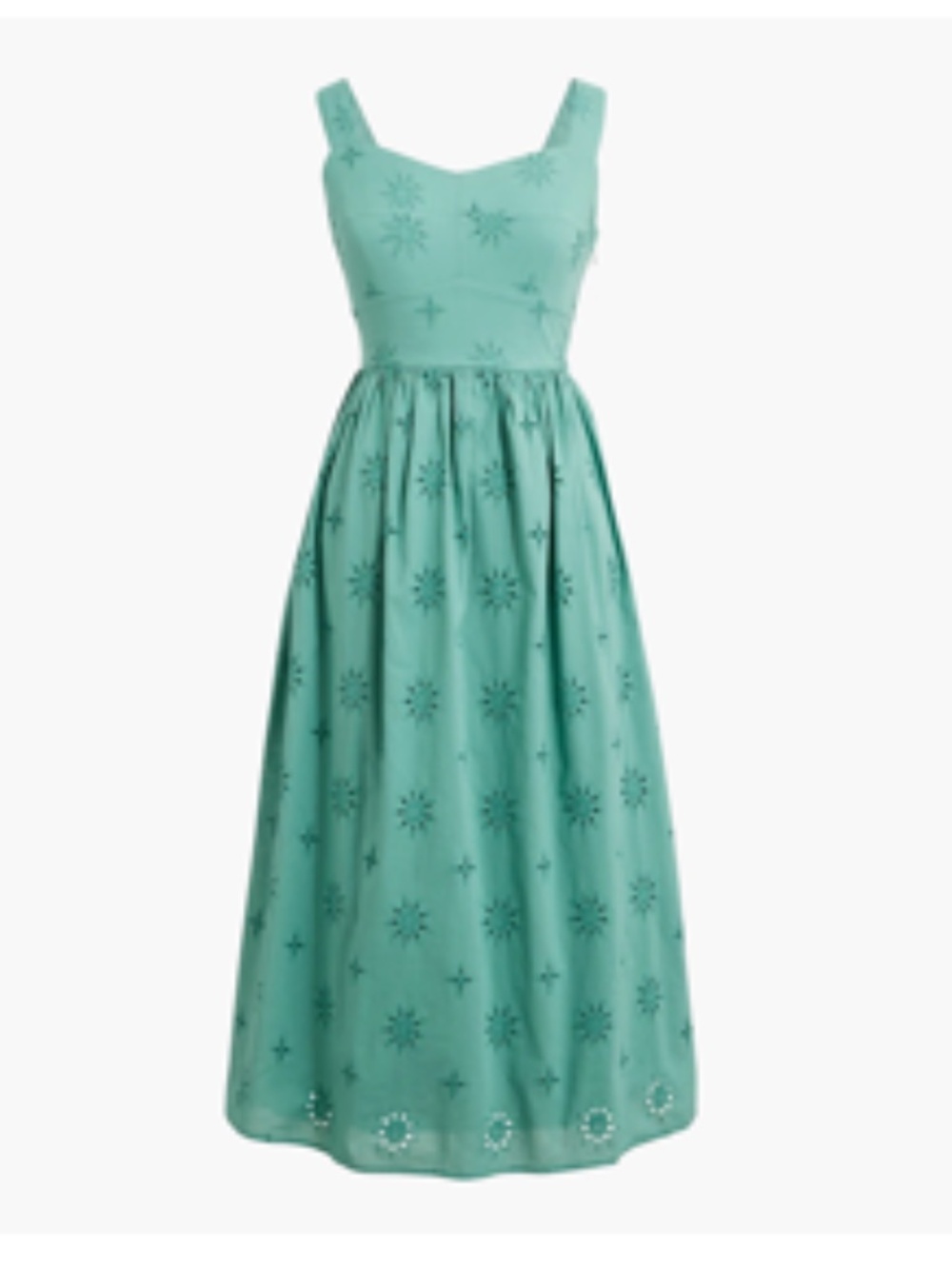 NWT Petite Eyelet midi summer dress